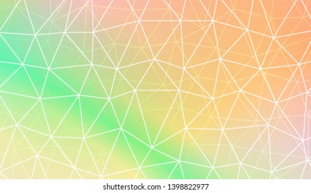 Colorful illustration in abstract polygonal pattern with triangles style with gradient. For your business, presentation, fashion print. Vector illustration. Creative gradient color