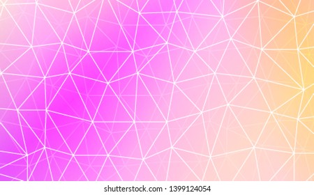 Colorful illustration in abstract polygonal pattern with triangles style with gradient. For your business, presentation, fashion print. Vector illustration. Creative gradient color