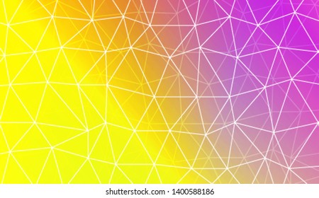 Colorful illustration in abstract polygonal pattern with triangles style with gradient. For your business, presentation, fashion print. Vector illustration. Creative gradient color