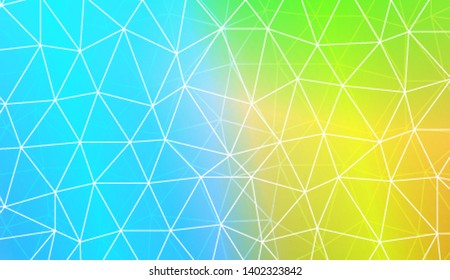 Colorful illustration in abstract polygonal pattern with triangles style with gradient. For your business, presentation, fashion print. Vector illustration. Creative gradient color