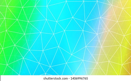 Colorful illustration in abstract polygonal pattern with triangles style with gradient. For your business, presentation, fashion print. Vector illustration. Creative gradient color