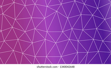 Colorful illustration in abstract triangles style with gradient. For textures or wallpaper. Vector illustration. Creative gradient color.