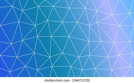 Colorful illustration in abstract triangles style with gradient. Modern pattern for a brand book. Vector illustration. Creative gradient color.