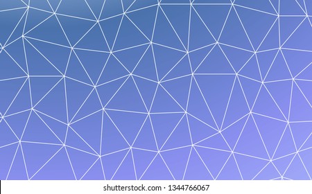 Colorful illustration in abstract triangles style with gradient. For your business, presentation, fashion print. Vector illustration. Creative gradient color