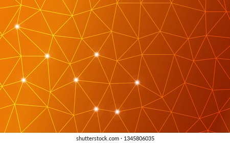Colorful illustration in abstract triangles style with gradient. For textures or wallpaper. Vector illustration. Creative gradient color.