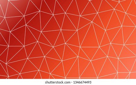 Colorful illustration in abstract triangles style with gradient. For your business, presentation, fashion print. Vector illustration. Creative gradient color
