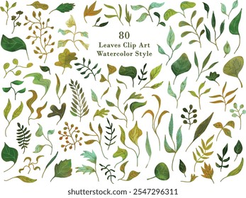colorful illustration of flower petals and leaves clip art for background, wallpaper design
