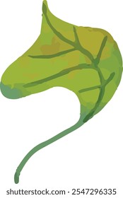 colorful illustration of flower petals and leaves clip art for background, wallpaper design
