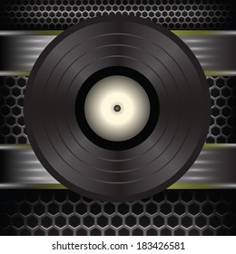 colorful illustration with music background for your design