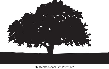 Colorful illustration of trees, perfect for nature-themed designs.