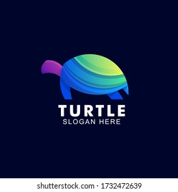 Colorful Illustration Vector Turtle Design Template. 
Suitable for Creative Industries, Company, Corporate,
 Multimedia, Entertainment, Education, Shops, and other related businesses