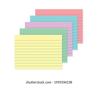 index cards clip art