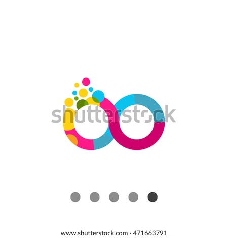 Colorful Infinity Sign Icon