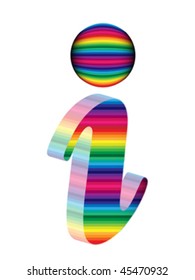 colorful info icon