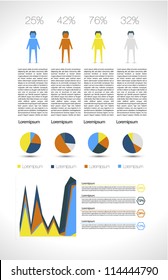 Colorful infographic
