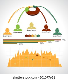 Colorful infographic