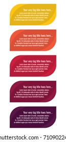 Colorful infographic