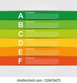 Colorful infographic. Design element.