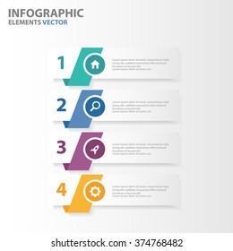 Colorful Infographic elements presentation templates flat design set for brochure flyer leaflet marketing advertising