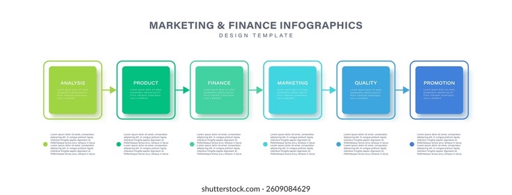 Colorful infographic elements for presentations or reports. Vector infographic template