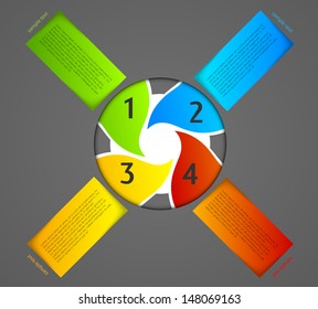 colorful infographic template