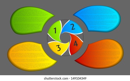 colorful infographic template