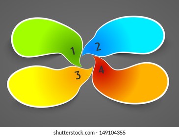 colorful infographic template