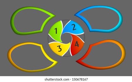 colorful infographic template