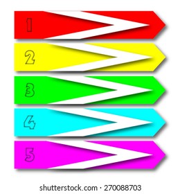 Colorful info-graphic vector