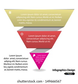 colorful infographics options banner. Vector illustration for workflow layout, diagram, number options, step up options, web design, infographics or presentation template