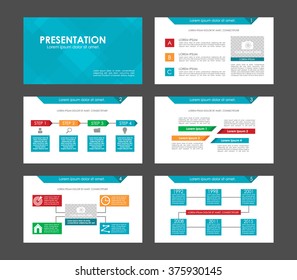 Colorful infographics. Templates with elements and characters for presentations, business and marketing.