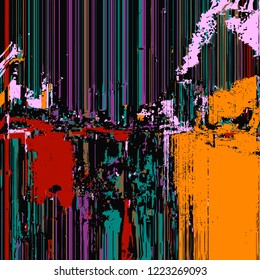 Colorful ink splash background