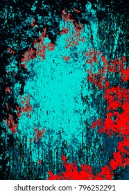 Colorful ink splash background