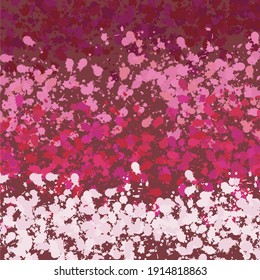 Colorful ink splatter set. Paint splashes set for design. Collection of Various Ink Blot Splatters. Abstract vector illustration. Set for grunge splash textures.