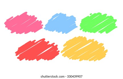 Colorful ink vector