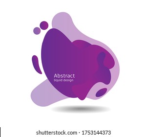 Colorful and interesting illustration for posters, banners, magazines or company. Modern and trend design, abstract elements. Template for the design of a logo. Multicolored template.