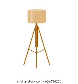 
Colorful interior lamp light icon for your design. Flat cartoon lamp light isolated.The flow of light