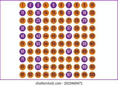 Colorful and intuitive prime numbers for freshly piling in the classroom
