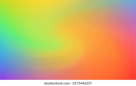 Colorful iridescent holographic rainbow background for bold cool design, prints, wallpapers.