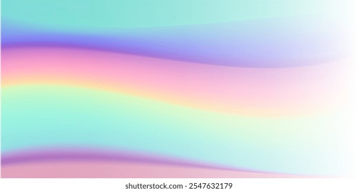Colorful iridescent, holographic rainbow foil texture background. gradient background