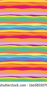 colorful irregular horizontal stripes in vector