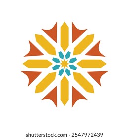 Colorful Islamic Mandala Vector - 02