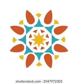 Colorful Islamic Mandala Vector - 04