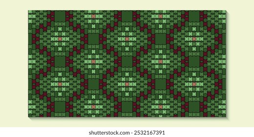 Colorful Islamic pattern background design suitable for Islamic celebrations. Islamic Design