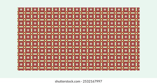 Colorful Islamic pattern background design suitable for Islamic celebrations. Islamic Design