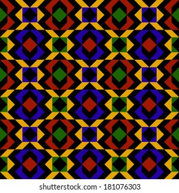 Colorful Kilim Pattern