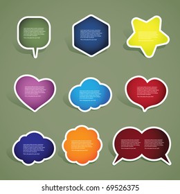 Colorful Labels, Tags