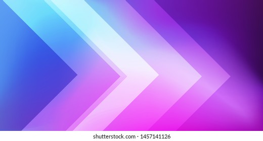 Colorful landing page. Blurred purple and blue pink color gradient background with minimal geometric shapes composition. Vector illustration for your graphic design, banner, poster, website. 