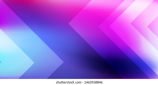 Colorful landing page. Blurred purple and blue pink trendy color gradient background with minimal geometric shapes composition. Vector illustration for your graphic design, banner, poster, website. 