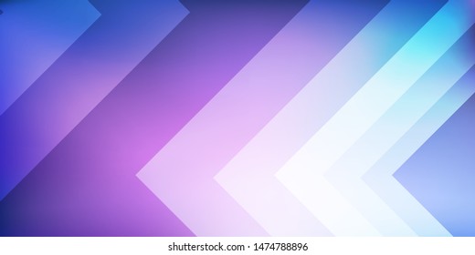 Colorful landing page. Blurred purple and blue pink color gradient background with minimal geometric shapes composition. Vector illustration for your graphic design, banner, poster, website. 